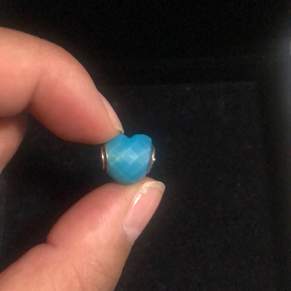 Pandora Charm- Blue Heart Charm